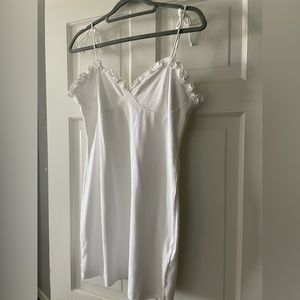 Revolve white dress
